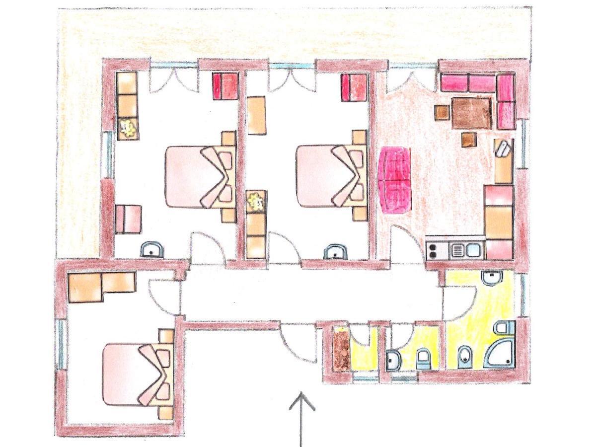 Manuel'S App Watschinger -Edelweiss Apartman Sesto Kültér fotó